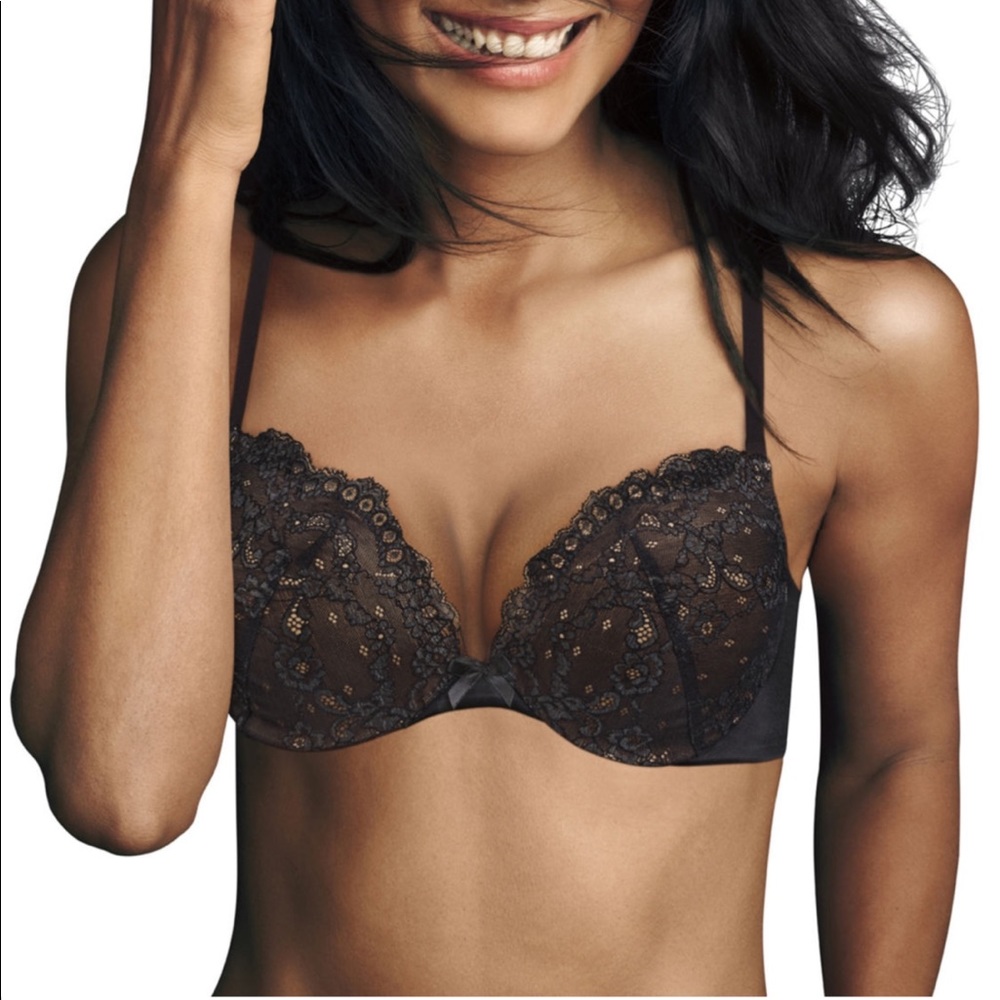 Maidenform Demi Lacy Push-up Bra